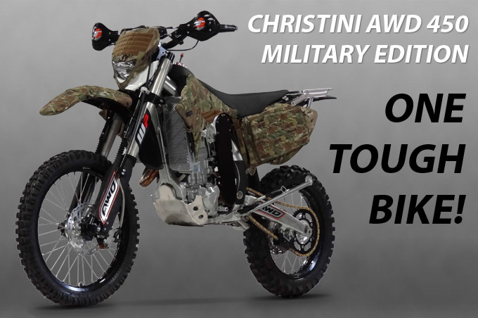 christini two wheel drive motorcycle