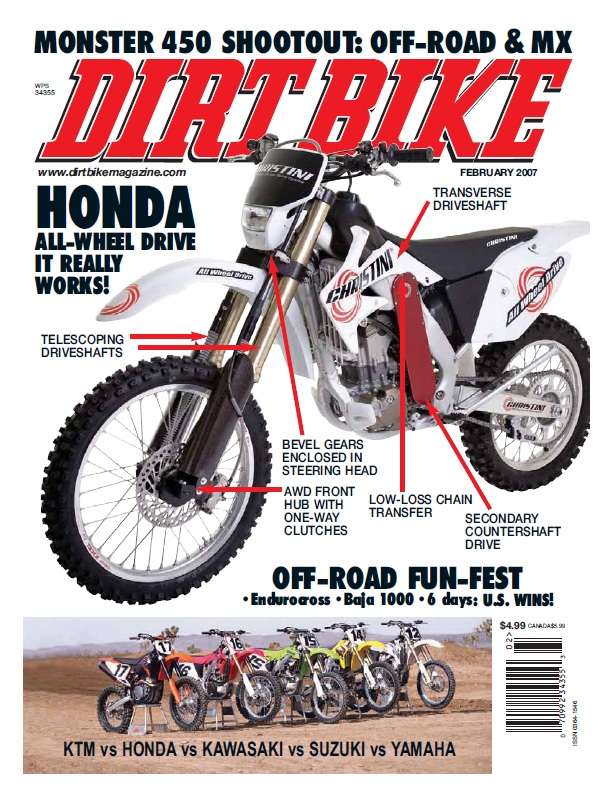 2wd dirt bike